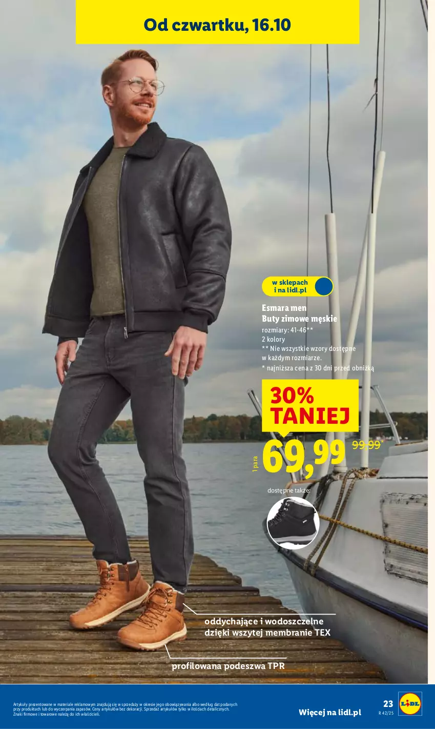 Gazetka promocyjna Lidl - GAZETKA - ważna 06.10 do 19.10.2025 - strona 27 - produkty: Buty, Buty zimowe