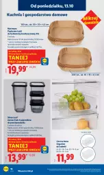 Gazetka promocyjna Lidl - GAZETKA - Gazetka - ważna od 19.10 do 19.10.2025 - strona 16 - produkty: Silvercrest, Ivar, Papier, Kuchnia, Organizer, Pojemnik