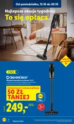 Gazetka promocyjna Lidl - GAZETKA - Gazetka - ważna od 19.10 do 19.10.2025 - strona 2 - produkty: Odkurzacz, Akumulator