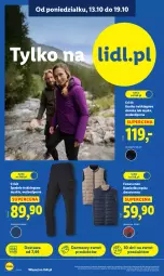 Gazetka promocyjna Lidl - GAZETKA - Gazetka - ważna od 19.10 do 19.10.2025 - strona 24 - produkty: Por, Kurtka, Kamizelka, Spodnie