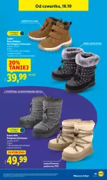 Gazetka promocyjna Lidl - GAZETKA - Gazetka - ważna od 19.10 do 19.10.2025 - strona 39 - produkty: Buty