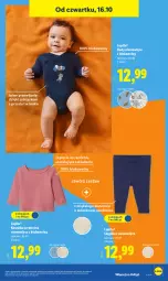 Gazetka promocyjna Lidl - GAZETKA - Gazetka - ważna od 19.10 do 19.10.2025 - strona 43 - produkty: Gin, Body, Kosz, Koszulka, Legginsy