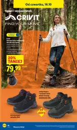 Gazetka promocyjna Lidl - GAZETKA - Gazetka - ważna od 19.10 do 19.10.2025 - strona 44 - produkty: Por, Buty, Sport