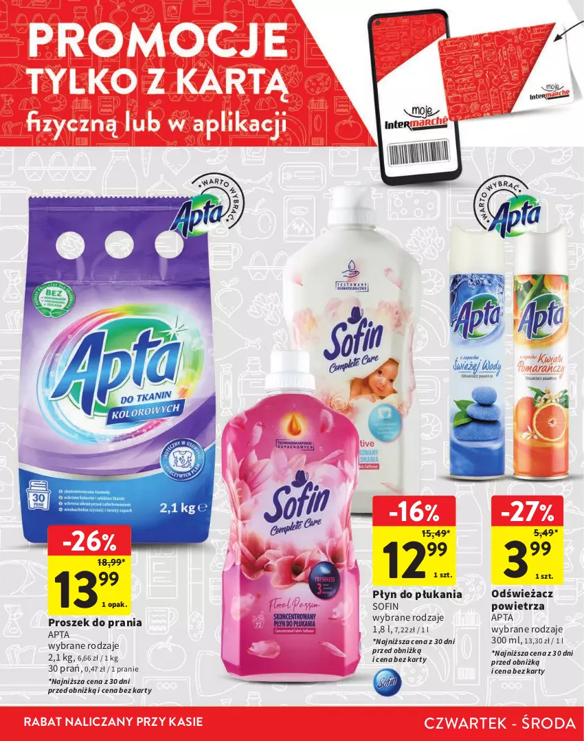 Gazetka promocyjna Intermarche - Gazetka Intermarche - ważna 18.01 do 31.01.2024 - strona 20 - produkty: Odświeżacz powietrza, Płyn do płukania, Proszek do prania