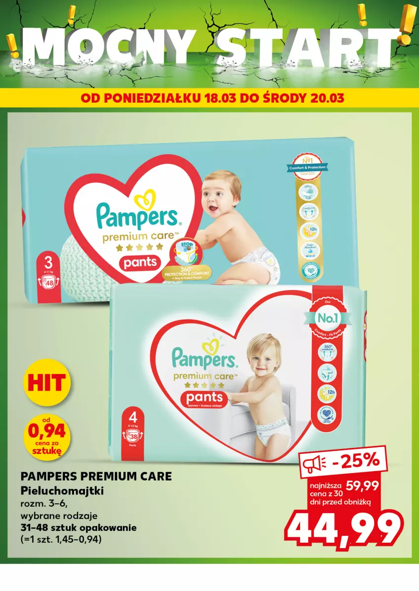 Gazetka promocyjna Kaufland - Kaufland - ważna 18.03 do 20.03.2024 - strona 2 - produkty: Majtki, Pampers, Pieluchomajtki