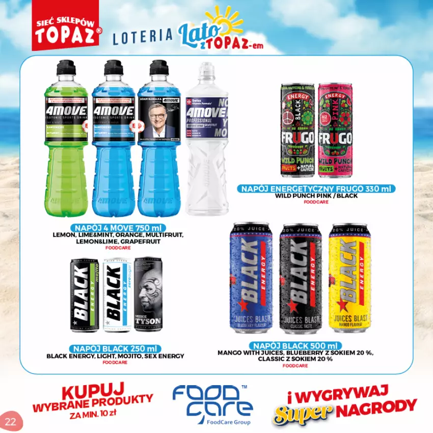 Gazetka promocyjna Topaz - Gazetka - ważna 05.07 do 05.09.2021 - strona 22 - produkty: Gra, Gry, HP, Lack, Mango, Sok