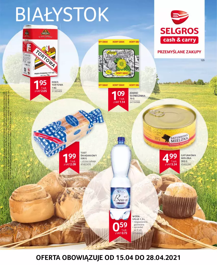 Gazetka promocyjna Selgros - Extra Oferta - ważna 01.04 do 30.04.2021 - strona 42 - produkty: Cień, Danio, Fa, Mąka, Mąka tortowa, Tran, Woda