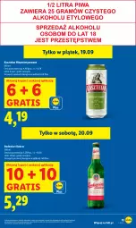 Gazetka promocyjna Lidl - GAZETKA - Gazetka - ważna od 20.09 do 20.09.2025 - strona 13 - produkty: Ser, Gra, Kasztelan