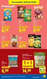 Gazetka promocyjna Lidl - GAZETKA - Gazetka - ważna od 20.09 do 20.09.2025 - strona 37 - produkty: Gra, Chipsy, Chia, O nas, Chrupki, Wazon, Lay’s