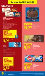 Gazetka promocyjna Lidl - GAZETKA - Gazetka - ważna od 20.09 do 20.09.2025 - strona 38 - produkty: Ciastka, Rurki, Alcon, Krakersy