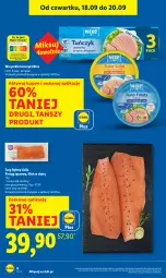 Gazetka promocyjna Lidl - GAZETKA - Gazetka - ważna od 20.09 do 20.09.2025 - strona 8 - produkty: Pstrąg tęczowy, Wazon, Pstrąg, Tuńczyk