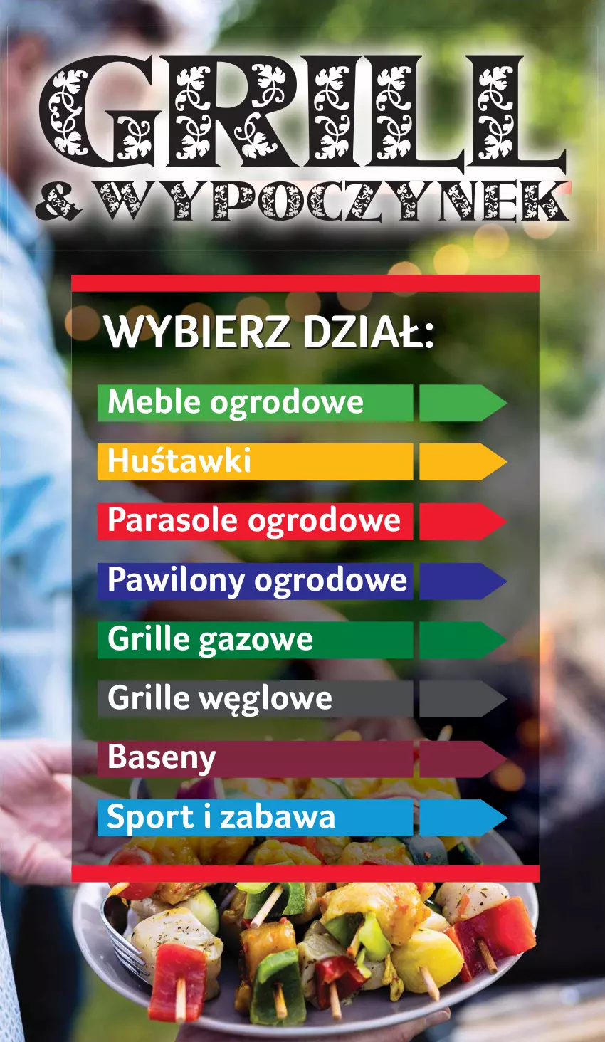 Gazetka promocyjna Selgros - E-katalog grill & wypoczynek - ważna 08.03 do 04.08.2021 - strona 2 - produkty: Grill, Meble, Parasol, Por, Sport