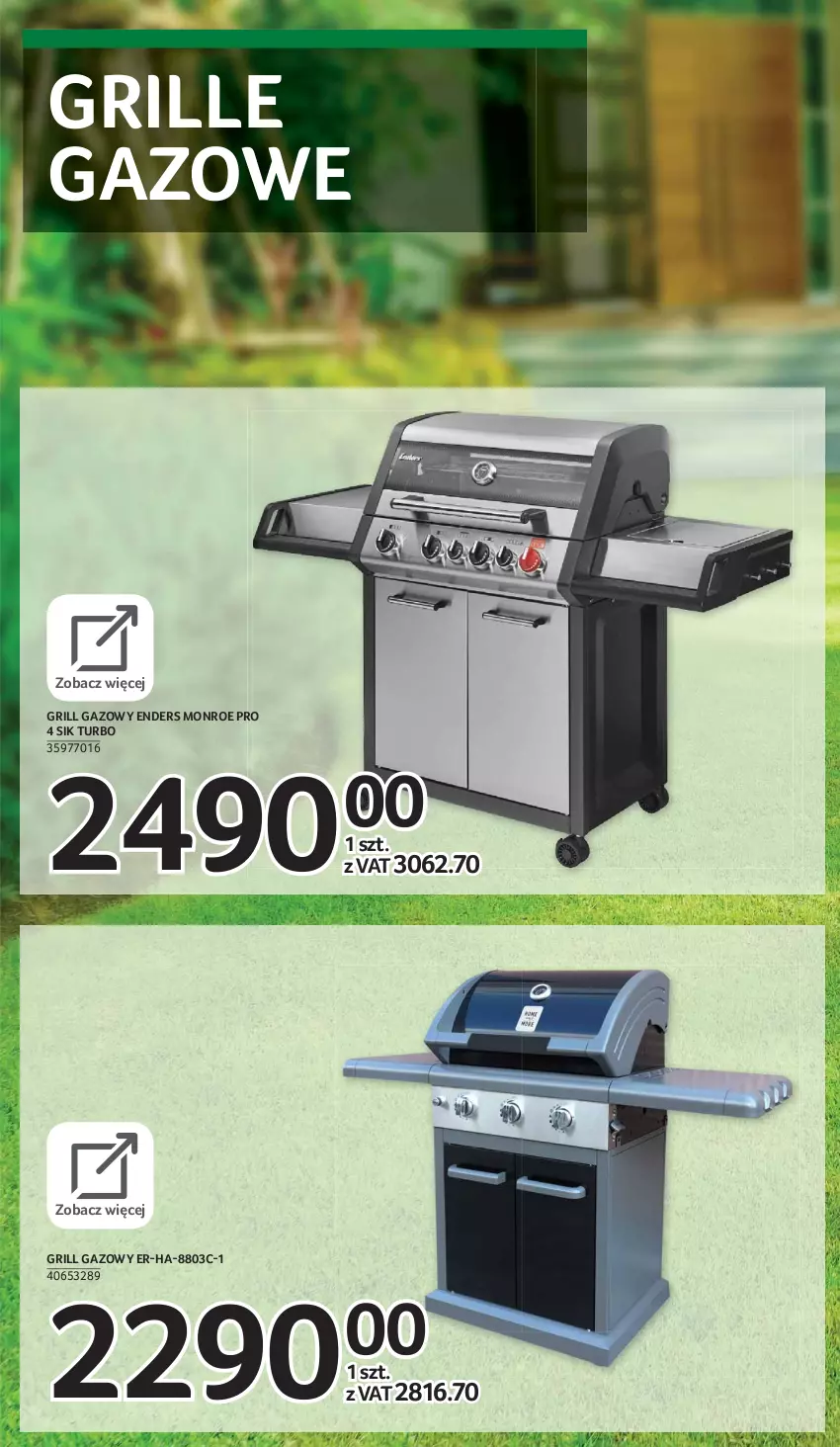 Gazetka promocyjna Selgros - E-katalog grill & wypoczynek - ważna 08.03 do 04.08.2021 - strona 35 - produkty: Grill, Grill gazowy