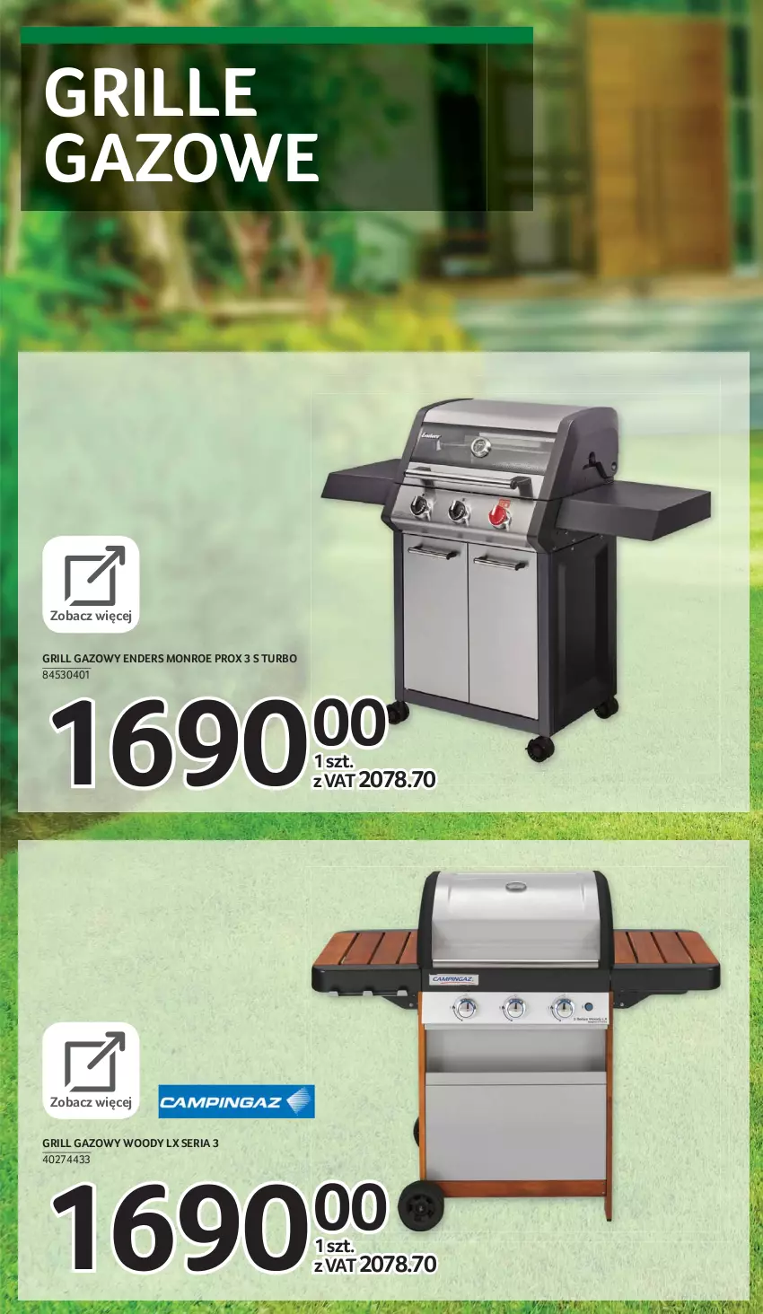 Gazetka promocyjna Selgros - E-katalog grill & wypoczynek - ważna 08.03 do 04.08.2021 - strona 38 - produkty: Grill, Grill gazowy, Ser