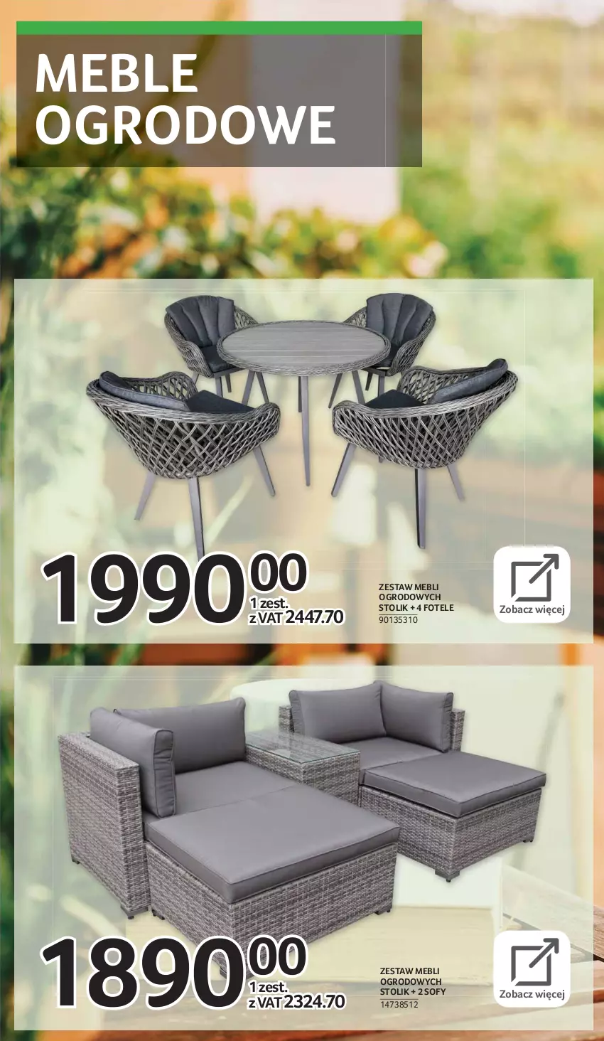 Gazetka promocyjna Selgros - E-katalog grill & wypoczynek - ważna 08.03 do 04.08.2021 - strona 6 - produkty: Fotel, Meble, Stolik