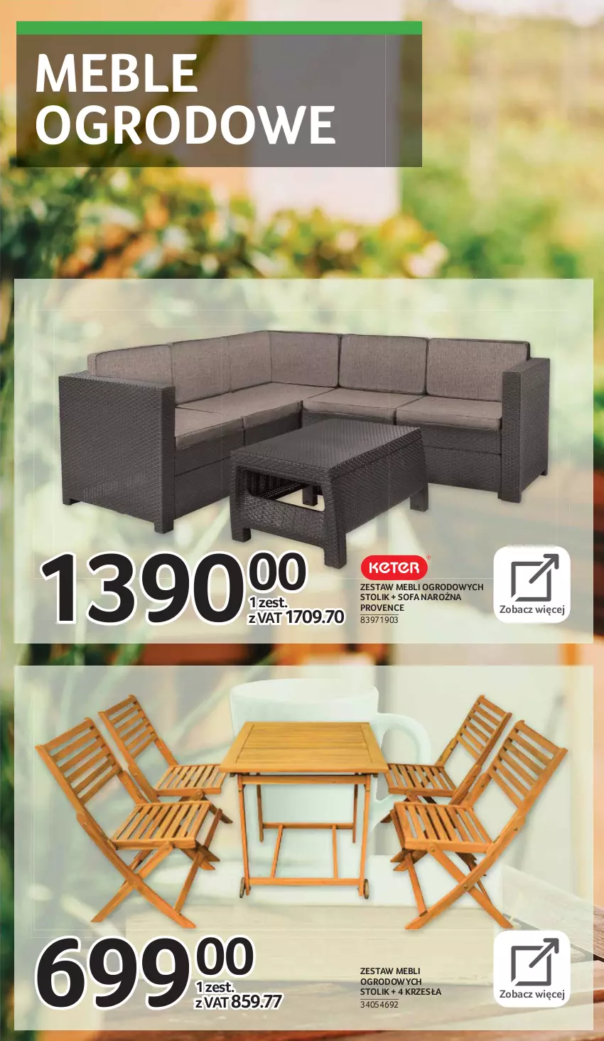 Gazetka promocyjna Selgros - E-katalog grill & wypoczynek - ważna 08.03 do 04.08.2021 - strona 9 - produkty: Fa, Meble, Sofa, Sofa narożna, Stolik