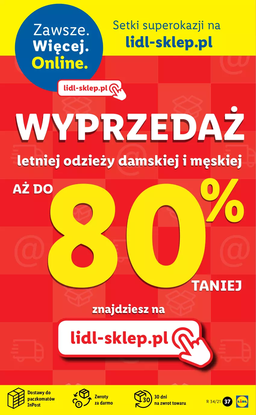 Gazetka promocyjna Lidl - GAZETKA - ważna 23.08 do 29.08.2021 - strona 37