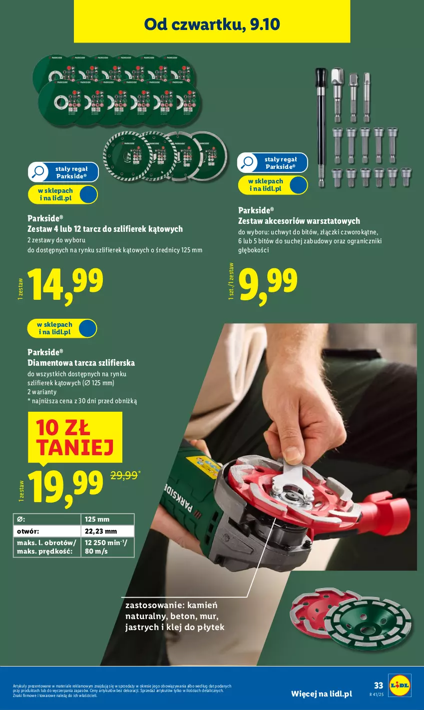 Gazetka promocyjna Lidl - GAZETKA - ważna 06.10 do 11.10.2025 - strona 37 - produkty: Gra, Klej, Parkside, Regał