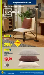 Gazetka promocyjna Lidl - GAZETKA - Gazetka - ważna od 11.10 do 11.10.2025 - strona 14 - produkty: Ivar, Poszewka, Fotel