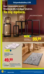 Gazetka promocyjna Lidl - GAZETKA - Gazetka - ważna od 11.10 do 11.10.2025 - strona 18 - produkty: Ivar, Stolik, Dywan