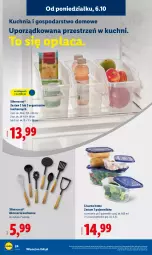 Gazetka promocyjna Lidl - GAZETKA - Gazetka - ważna od 11.10 do 11.10.2025 - strona 24 - produkty: Silvercrest, Por, Ivar, Kuchnia, Organizer, Pojemnik