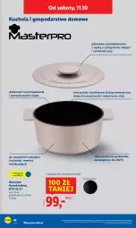 Gazetka promocyjna Lidl - GAZETKA - Gazetka - ważna od 11.10 do 11.10.2025 - strona 46 - produkty: Por, Garnek, Kuchnia, Piekarnik, LG