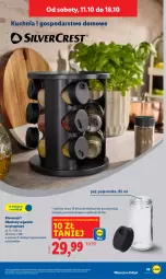 Gazetka promocyjna Lidl - GAZETKA - Gazetka - ważna od 11.10 do 11.10.2025 - strona 49 - produkty: Silvercrest, Kuchnia, Organizer, Pojemnik, Przyprawy