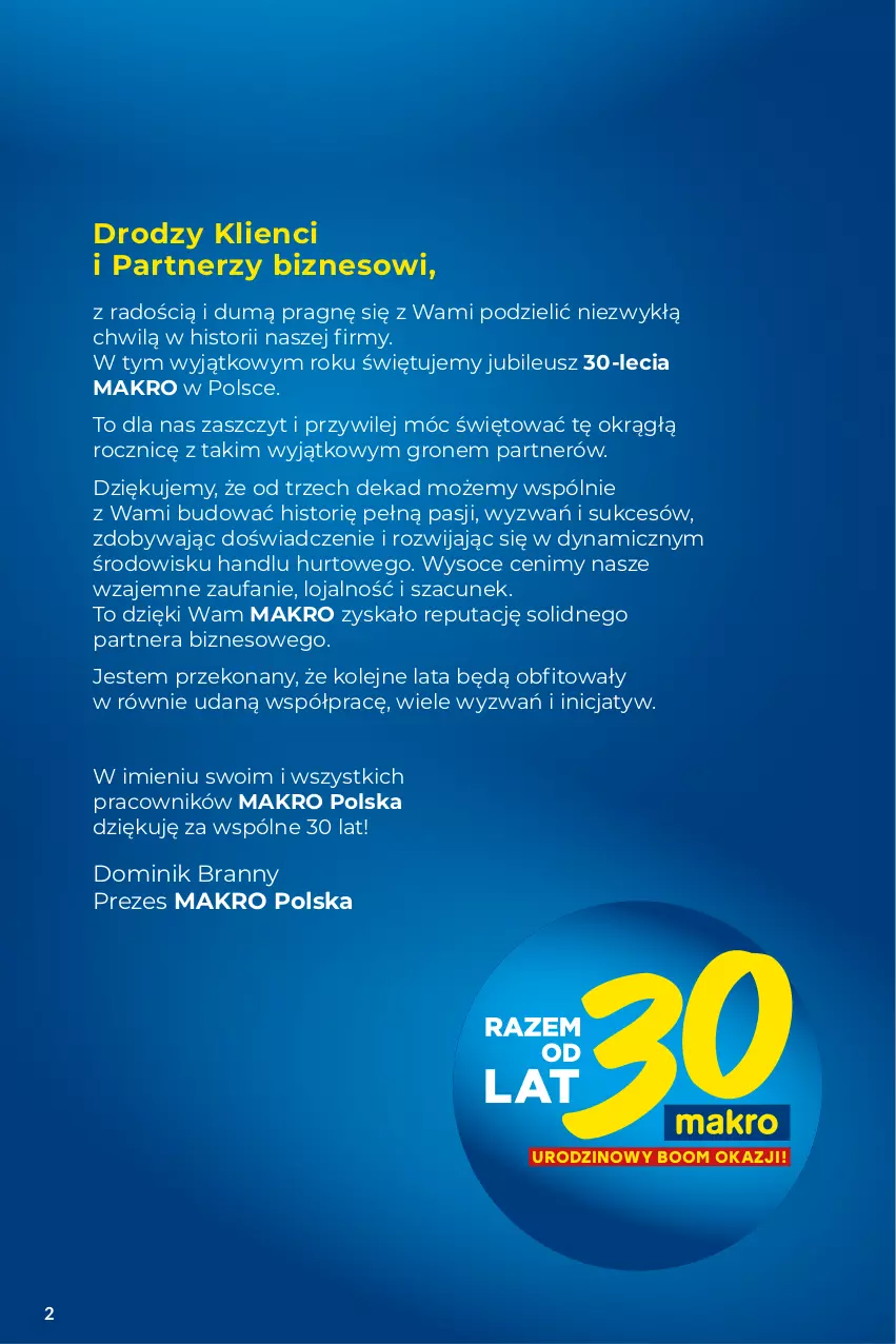 Gazetka promocyjna Makro - Oferta dla Twojego biznesu - ważna 05.03 do 18.03.2024 - strona 2 - produkty: Fa, Olej