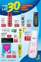 Gazetka promocyjna Makro - Oferta dla Twojego biznesu - Gazetka - ważna od 18.03 do 18.03.2024 - strona 24 - produkty: Płyn do kąpieli, Fructis, Por, Mus, Krem do rąk, Str8, Pasta do zębów, Leon, Szampon, Carefree, Wkładki, Sensodyne, Luksja, Nivea