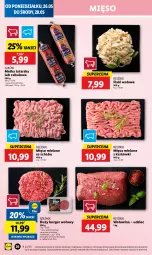 Gazetka promocyjna Lidl - GAZETKA - Gazetka - ważna od 28.05 do 28.05.2025 - strona 28 - produkty: Mięso mielone, Burger, Wołowina, Metka tatarska, Flaki, Flaki wołowe, Mięso