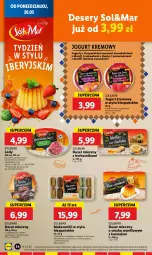 Gazetka promocyjna Lidl - GAZETKA - Gazetka - ważna od 28.05 do 28.05.2025 - strona 38 - produkty: Makaron, Deser mleczny, Ser, Gra, Jogurt, Granat, Lody, Deser, Arbuz