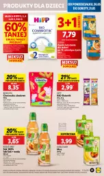 Gazetka promocyjna Lidl - GAZETKA - Gazetka - ważna od 28.05 do 28.05.2025 - strona 61 - produkty: HiPP, Sok, Mus, Gra, Gerber, BoboVita, Tonik, Danie dla dzieci, Dzieci, Baton, Kubuś, Bio Batonik, Woda