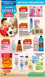 Gazetka promocyjna Lidl - GAZETKA - Gazetka - ważna od 28.05 do 28.05.2025 - strona 62 - produkty: Mus, Błyszczyk do ust, Szampon, Dzieci, Lakier do paznokci, Pastylki, Hot Wheels, Lakier