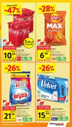 Gazetka promocyjna Intermarche - Gazetka Intermarche - Gazetka - ważna od 09.07 do 09.07.2025 - strona 3 - produkty: Gin, Papier, Proszek do prania, Chipsy, Coca-Cola, Papier toaletowy, Velvet, Bryza