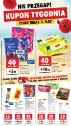 Gazetka promocyjna Intermarche - Gazetka Intermarche - Gazetka - ważna od 09.07 do 09.07.2025 - strona 35 - produkty: Earl Grey, Ser, Por, Gra, Granat, Truskawki, Chałwa, Mascarpone, Maliny, Mleczko, Lipton, Czekolada, Ptasie mleczko, E. Wedel, Deser, Herbata, Mango, Mięta, Kokos, Grejpfrut, Fa
