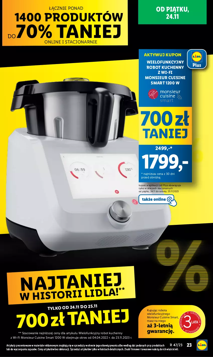 Gazetka promocyjna Lidl - GAZETKA - ważna 20.11 do 25.11.2023 - strona 25 - produkty: Robot