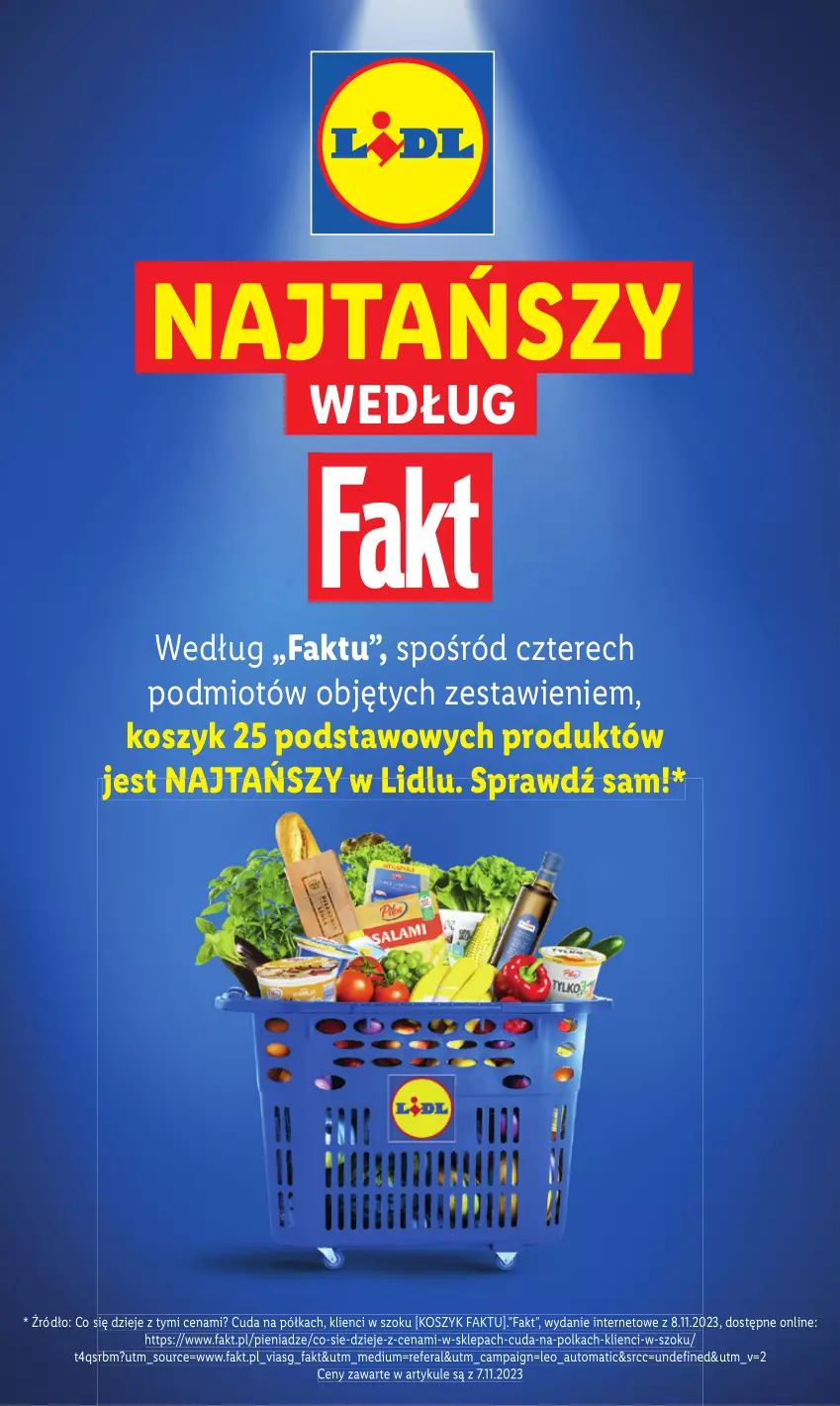 Gazetka promocyjna Lidl - GAZETKA - ważna 20.11 do 25.11.2023 - strona 3 - produkty: Fa, Kosz, Półka