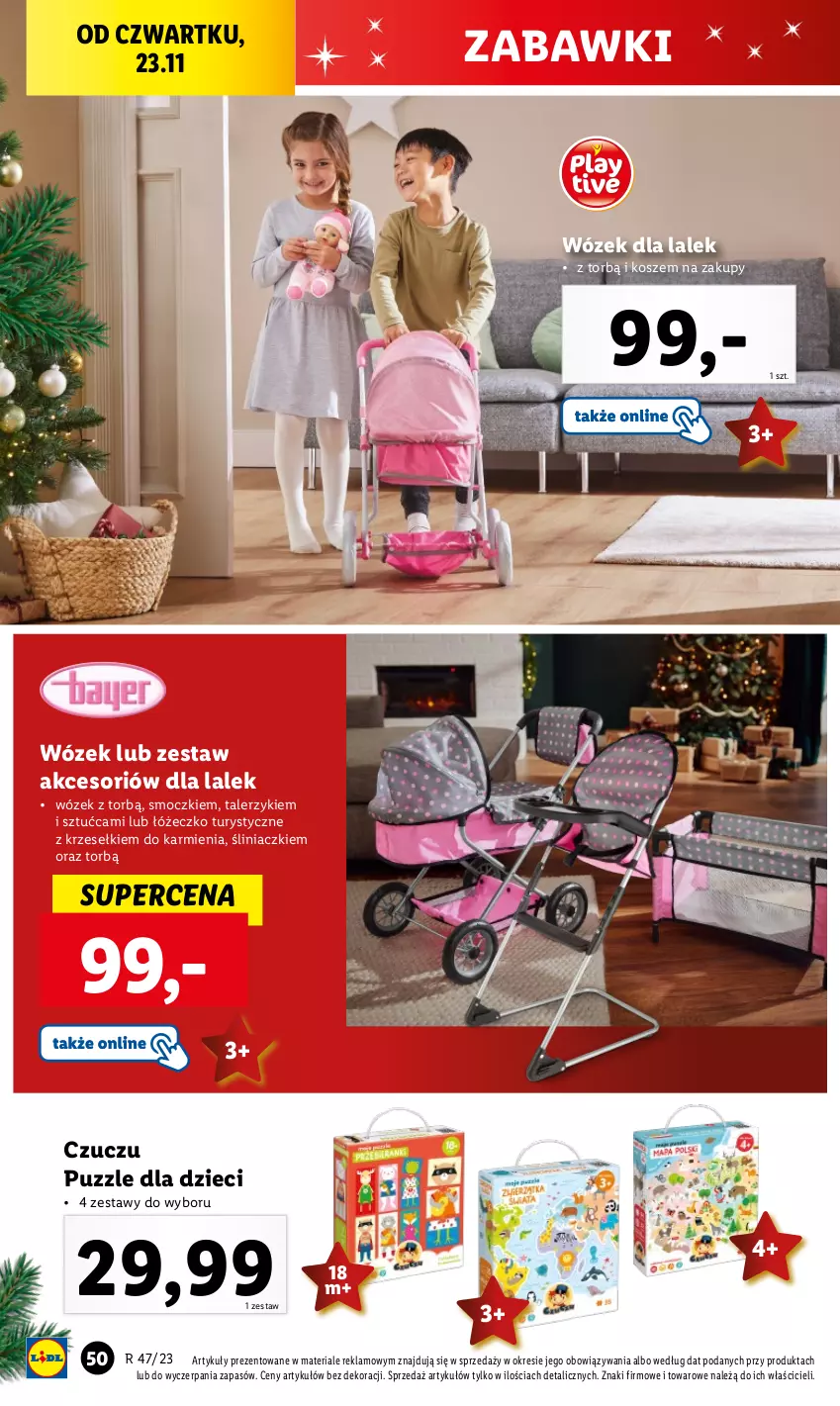 Gazetka promocyjna Lidl - GAZETKA - ważna 20.11 do 25.11.2023 - strona 54 - produkty: Dzieci, Karmi, Kosz, Puzzle, Talerz, Talerzyk, Wózek