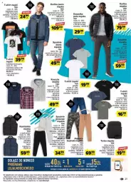 Gazetka promocyjna Carrefour - Gazetka - ważna od 09.09 do 09.09.2023 - strona 14 - produkty: Spodnie jeans, Kurtka, Kosz, Klej, T-shirt, Koszula, Koszulka, Dres, Kamizelka, Torba, Spodnie, LG