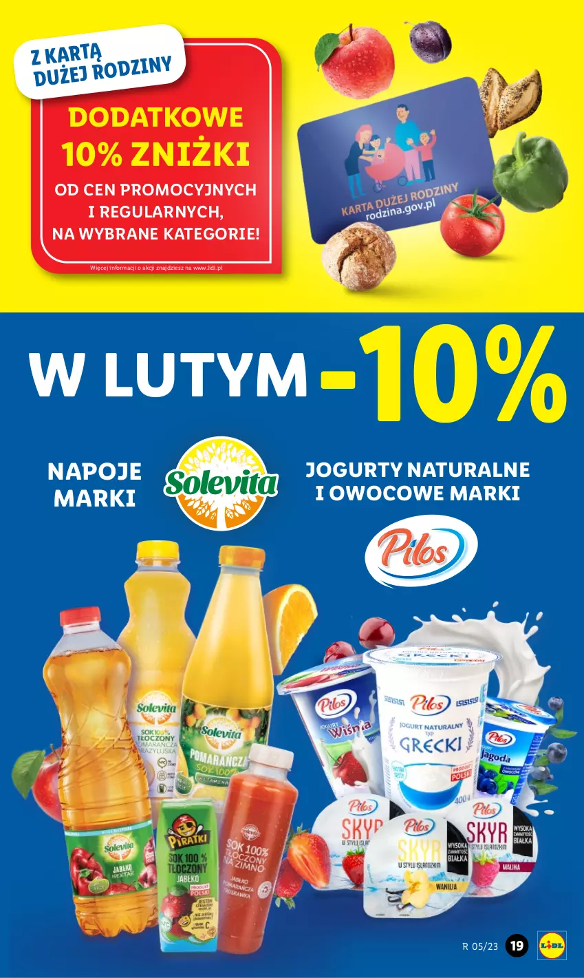 Gazetka promocyjna Lidl - GAZETKA - ważna 02.02 do 04.02.2023 - strona 19 - produkty: Jogurt, Napoje