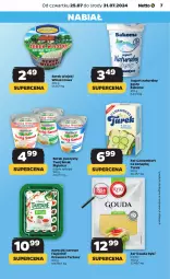 Gazetka promocyjna Netto - Artykuły spożywcze - Gazetka - ważna od 31.07 do 31.07.2024 - strona 7 - produkty: Serek wiejski, Serek puszysty, Jogurt naturalny, Ser, Piątnica, Jogurt, Tarta, Serek, Camembert, Bakoma, Twój Smak, Gouda, Tartare