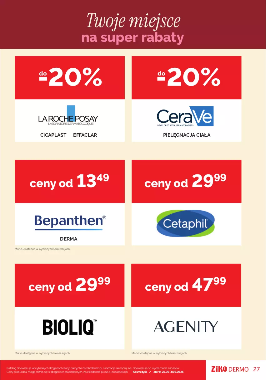 Gazetka promocyjna Ziko - Gazetka Ziko Dermo - ważna 21.05 do 30.06.2026 - strona 27 - produkty: Apteka, Fa