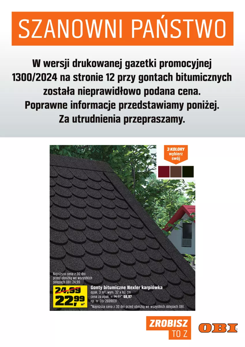 Gazetka promocyjna Obi - Gazetka OBI - ważna 21.08 do 10.09.2024 - strona 17 - produkty: Karp