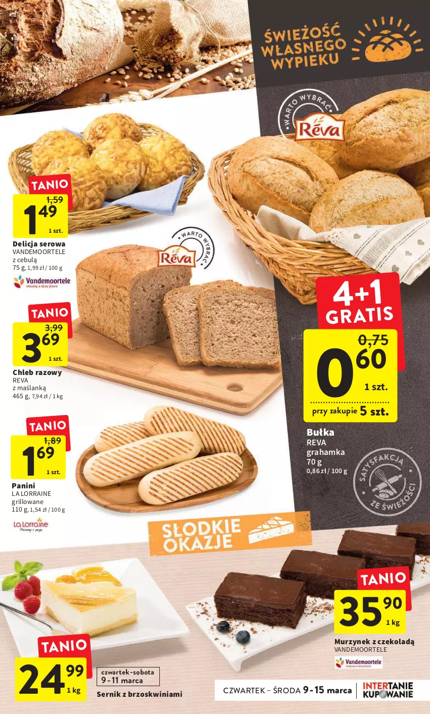 Gazetka promocyjna Intermarche - Gazetka Intermarche - ważna 09.03 do 15.03.2023 - strona 27 - produkty: Bułka, Chleb, Delicja serowa, Gra, Grill, Murzynek, Ser