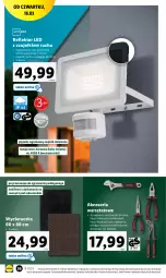 Gazetka promocyjna Lidl - GAZETKA - Gazetka - ważna od 18.03 do 18.03.2023 - strona 40 - produkty: Telefon, Wycieraczka, Reflektor LED, Szczypce, Reflektor