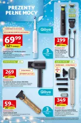 Gazetka promocyjna Auchan - Gazetka katalog prezenty Świera jak babcię kocham Hipermarket Auchan - Gazetka - ważna od 03.12 do 03.12.2025 - strona 10 - produkty: Elektryczna szczoteczka, Philips OneBlade, Philips, Lokówka, Szczoteczka do zębów, Silan, Suszarka, Zelmer, Szczoteczka, Akumulator