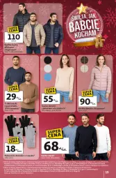 Gazetka promocyjna Auchan - Gazetka katalog prezenty Świera jak babcię kocham Hipermarket Auchan - Gazetka - ważna od 03.12 do 03.12.2025 - strona 15 - produkty: Sweter, Kurtka, T-shirt