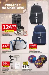 Gazetka promocyjna Auchan - Gazetka katalog prezenty Świera jak babcię kocham Hipermarket Auchan - Gazetka - ważna od 03.12 do 03.12.2025 - strona 30 - produkty: Noż, Plecak, Torba, Piłka nożna, Nike, Pistolet