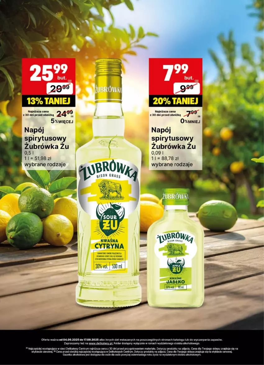 Gazetka promocyjna Delikatesy Centrum - Delibarek DC36-DC37 - ważna 04.09 do 17.09.2025 - strona 17 - produkty: Napój, Rama, Rum