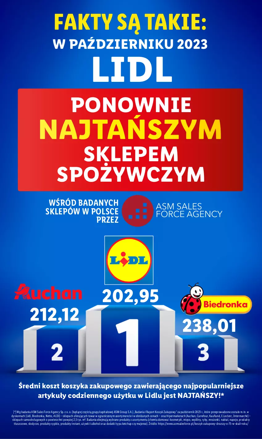 Gazetka promocyjna Lidl - GAZETKA - ważna 18.12 do 23.12.2023 - strona 3 - produkty: Dron, Fa, Gra, Ketchup, Kosz, Majonez, Mięso, Napoje, Por